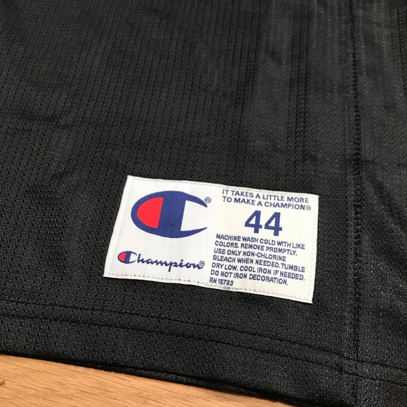 Champion blank 44 large black spurs jordan kobe - Picture 3 of 8